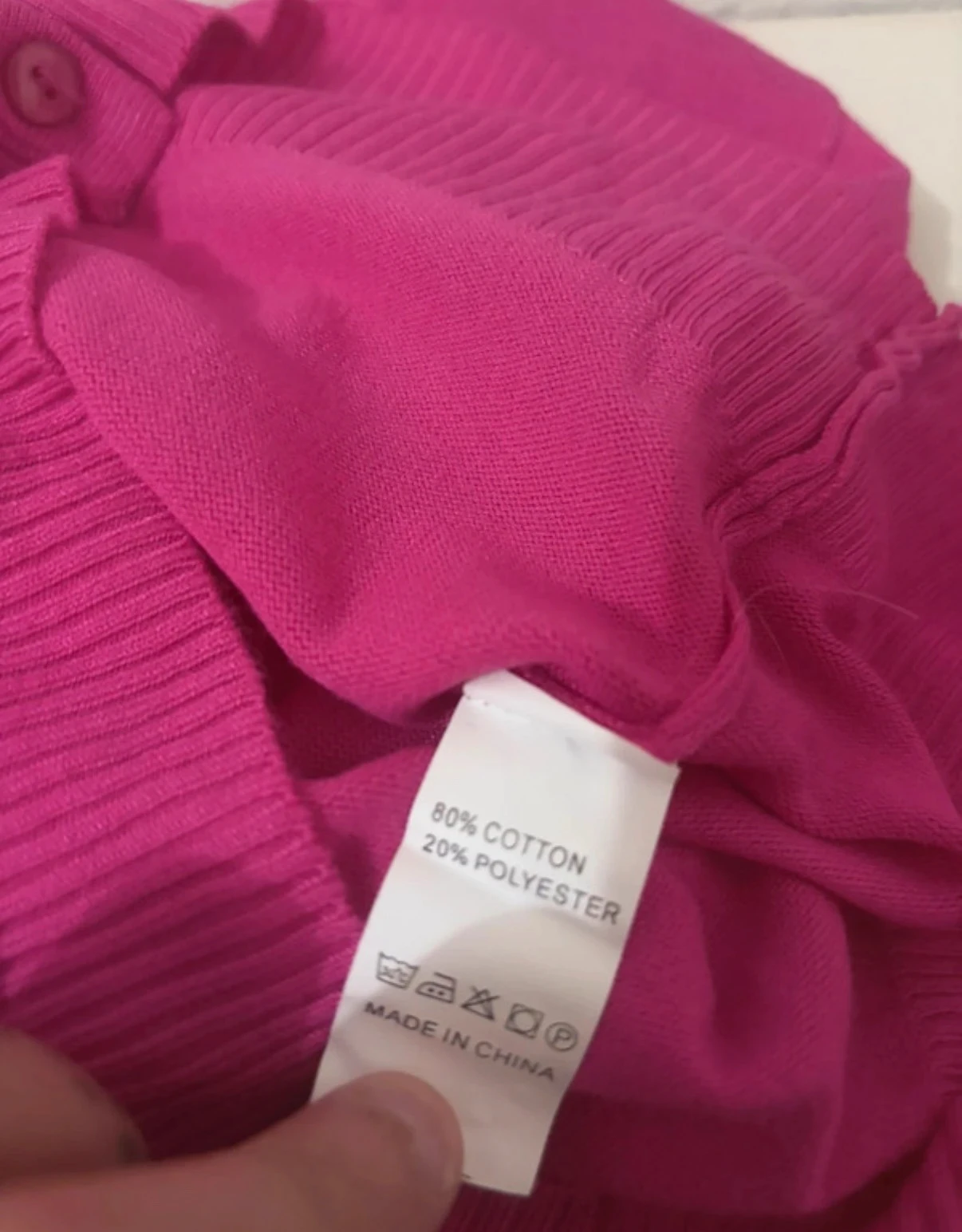 Chaleco Fucsia Ajustado de Malla Fina - M&C - Talla Única (S/M) – photo 7